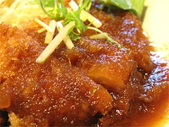 料理:A定食のチキンかつ@ハローコーヒー清水店
