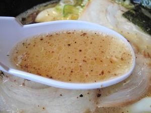 8玉子ラーメンスープ@とろく黒亭