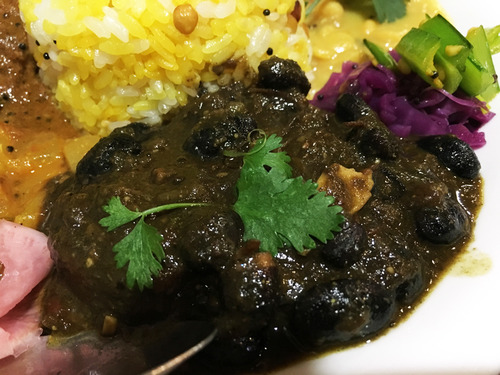 5黒豆カレー