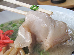 料理:ラーメンスープトロトロチャーシュー@魁龍小倉本店