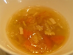 料理:ミネストローネ?@クラウンカフェ・ANAクラウンプラザ