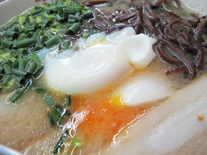 9ポーチドエッグ@ラーメン力