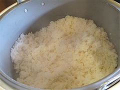 料理:白ごはんおかわり自由(無料)@ハローコーヒー清水店