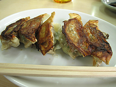 料理:餃子5個@博多ラーメン・味好・春日