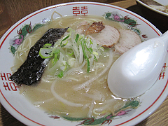 料理:ラーメン480円@永楽ラーメン・小倉
