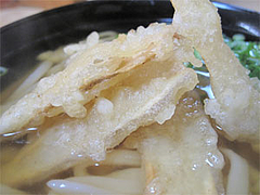 料理:ごぼう(ごぼ天)の天ぷら@うどん平(たいら)・博多駅前