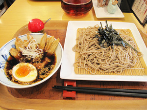8ごぼう増しつけ蕎麦880円@つけ蕎麦かんた