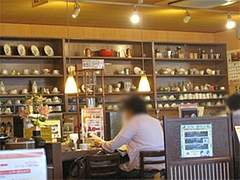 店内:カウンター席@ハローコーヒー清水店
