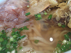 料理:ごぼう天すめ(出汁)@うどん・博多あかちょこべ