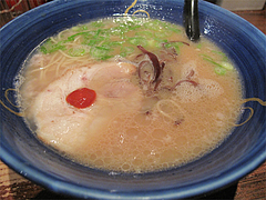 料理:六白ラーメン550円@ろくの家大黒・小倉