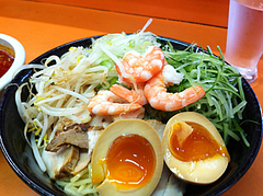 ランチ:つけ麺ボリューム@二丁目ラーメン・港・福岡