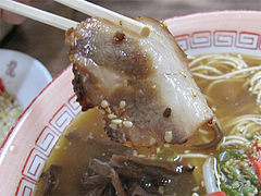 料理:ラーメンチャーシュー@金龍食堂・親富孝通り・天神