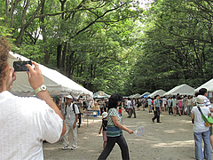 2テント@下鴨神社・納涼古本まつり(古本市)2012