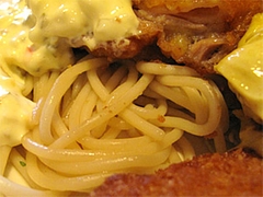 料理:チキン南蛮定食のスパゲティ@ハローコーヒー清水店