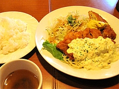 料理:人気!チキン南蛮790円@ハローコーヒー清水店