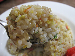 料理:ミニ焼飯アップ@金龍食堂・親富孝通り・天神