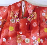 三歳女児被布 赤2