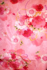 7sai Pink furisode moyou