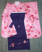7sai Pink furisode & Hakama