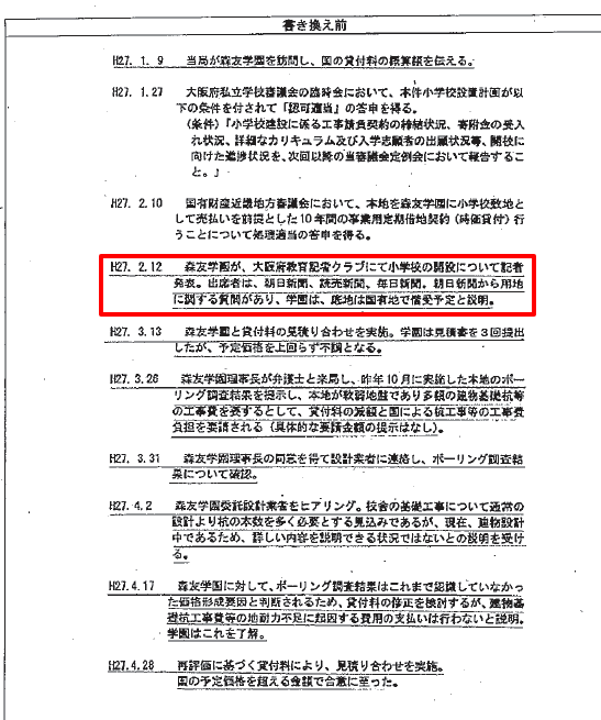 朝日新聞不正加担