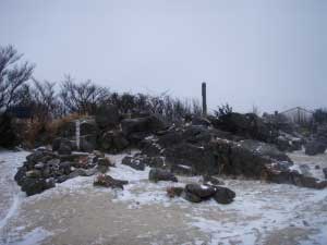 三郡山頂