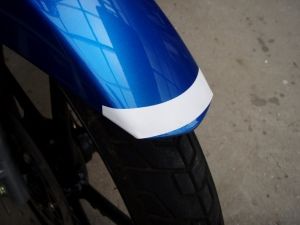 原二ステッカー貼り付け