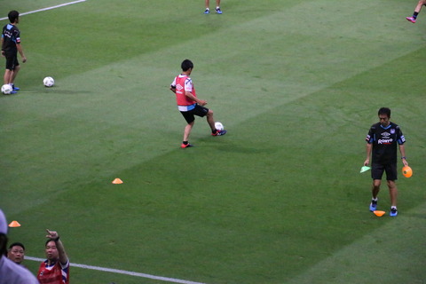 試合前4