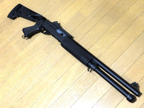 マルゼン】M1100ディフェンダーⅡライオットカスタム2【カスタム