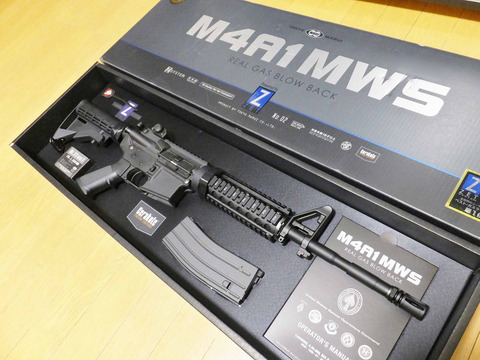 東京マルイ】M4A1 MWS ガスブローバックガン【レビュー】 : Airsoft