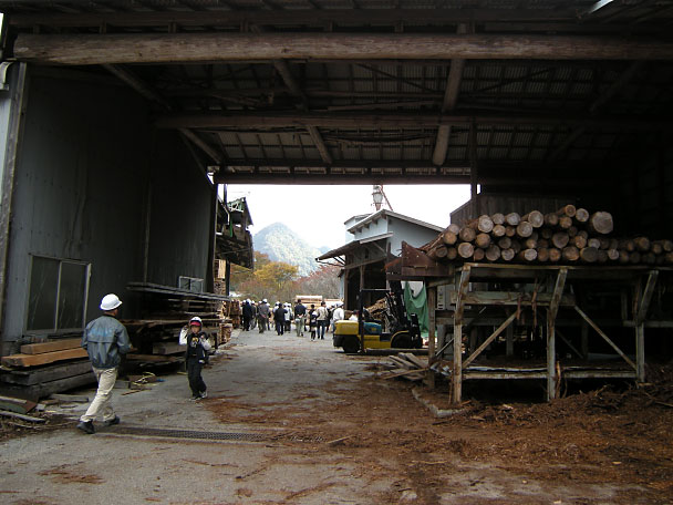 大河内町森林組合製材所