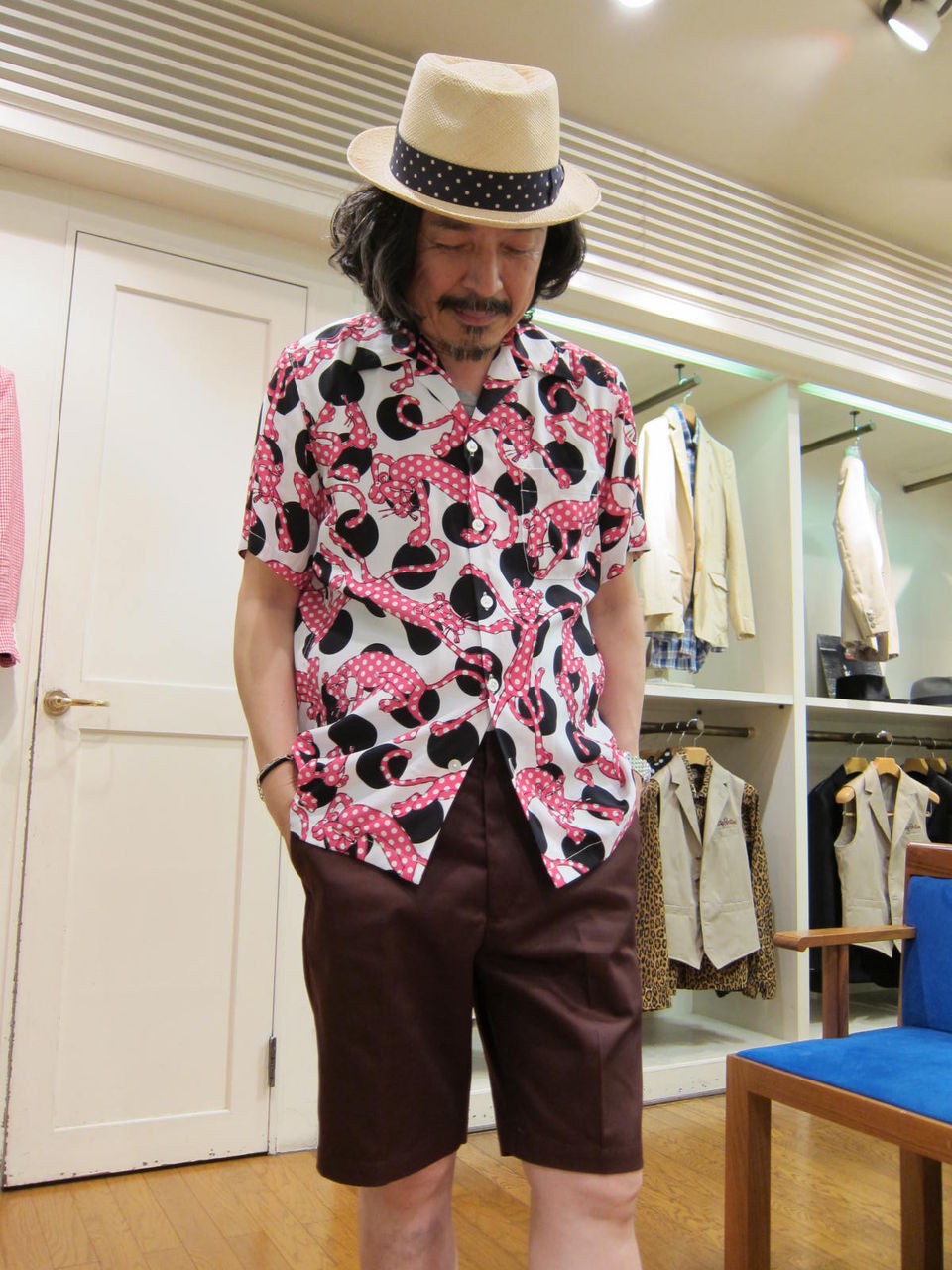 WACKO MARIAハーフパンツ。