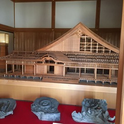 大書院の模型