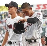 広陵主将の岩本淳太投手