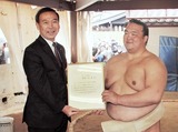 横綱・稀勢の里関
