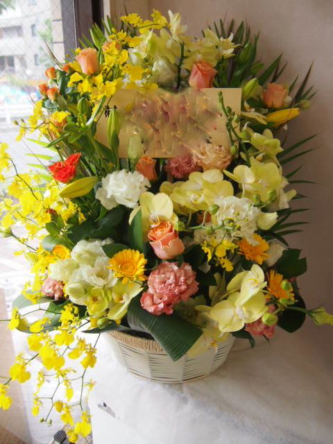 花ギフト|フラワーギフト|誕生日 花|カノシェ話題|スタンド花|ウエディングブーケ|花束|花屋|40806