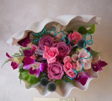 花ギフト|フラワーギフト|誕生日 花|カノシェ話題|スタンド花|ウエディングブーケ|花束|花屋|41356(1)