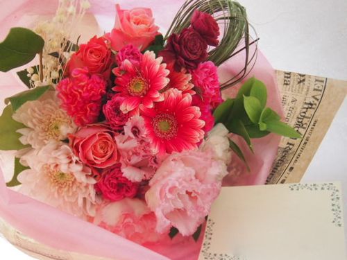 花ギフト|フラワーギフト|誕生日 花|カノシェ話題|スタンド花|ウエディングブーケ|花束|花屋|56484
