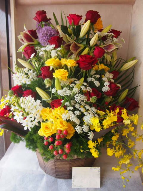 花ギフト|フラワーギフト|誕生日 花|カノシェ話題|スタンド花|ウエディングブーケ|花束|花屋|47020