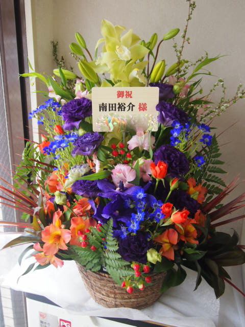 花ギフト|フラワーギフト|誕生日 花|カノシェ話題|スタンド花|ウエディングブーケ|花束|花屋|54475