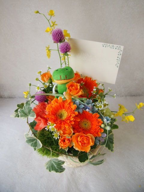 花ギフト|フラワーギフト|誕生日 花|カノシェ話題|スタンド花|ウエディングブーケ|花束|花屋|58354