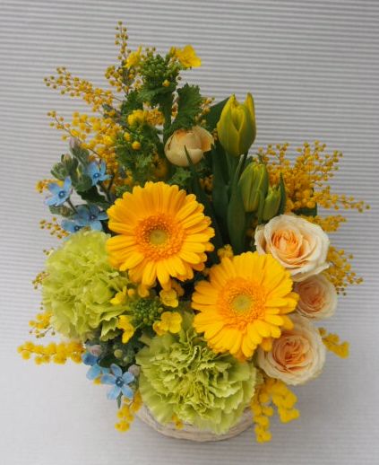 花ギフト|フラワーギフト|誕生日 花|カノシェ話題|スタンド花|ウエディングブーケ|花束|花屋|54178(1)