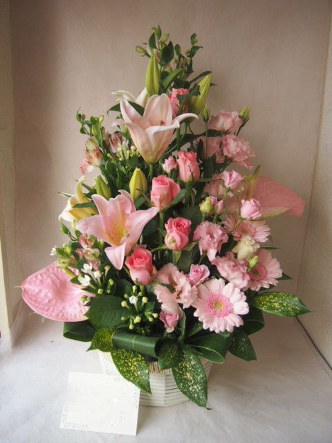 花ギフト|フラワーギフト|誕生日 花|カノシェ話題|スタンド花|ウエディングブーケ|花束|花屋|40648