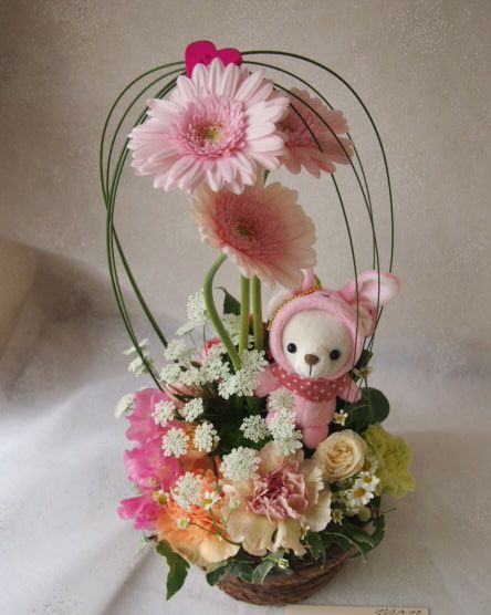 花ギフト|フラワーギフト|誕生日 花|カノシェ話題|スタンド花|ウエディングブーケ|花束|花屋|53396