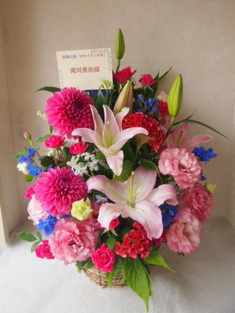 花ギフト|フラワーギフト|誕生日 花|カノシェ話題|スタンド花|ウエディングブーケ|花束|花屋|56108