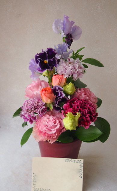 花ギフト|フラワーギフト|誕生日 花|カノシェ話題|スタンド花|ウエディングブーケ|花束|花屋|54347