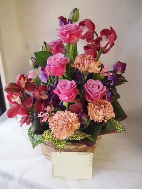 花ギフト|フラワーギフト|誕生日 花|カノシェ話題|スタンド花|ウエディングブーケ|花束|花屋|53721