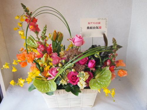 花ギフト|フラワーギフト|誕生日 花|カノシェ話題|スタンド花|ウエディングブーケ|花束|花屋|53287