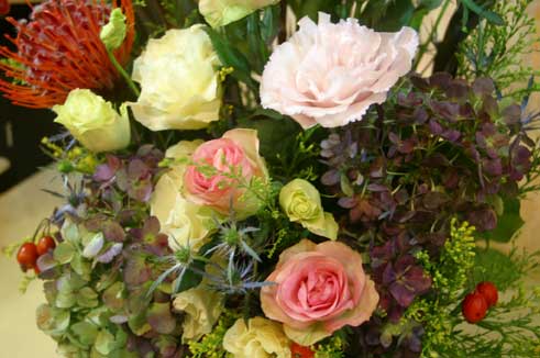 花ギフト|フラワーギフト|誕生日 花|カノシェ話題|スタンド花|ウエディングブーケ|花束|花屋|青あじさい
