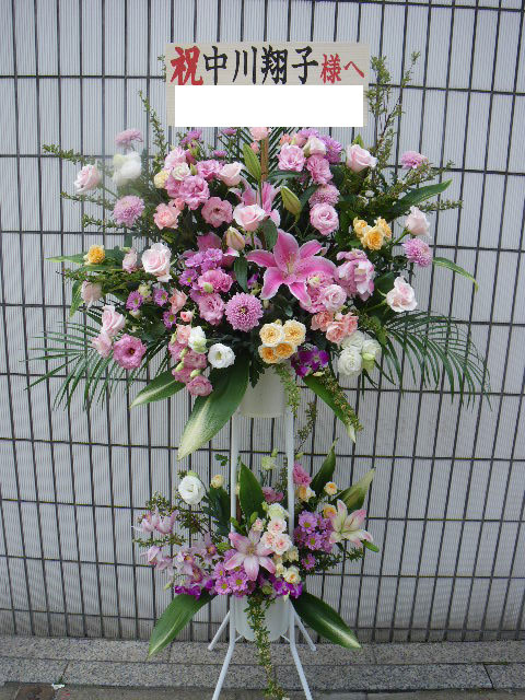 花ギフト|フラワーギフト|誕生日 花|カノシェ話題|スタンド花|ウエディングブーケ|花束|花屋|p2段スタンド