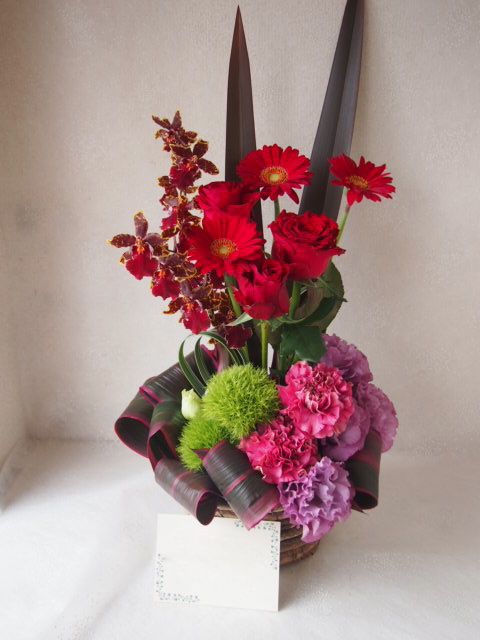 花ギフト|フラワーギフト|誕生日 花|カノシェ話題|スタンド花|ウエディングブーケ|花束|花屋|48848